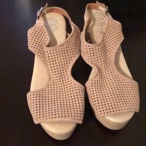 Jeffrey Campbell wedged sandals